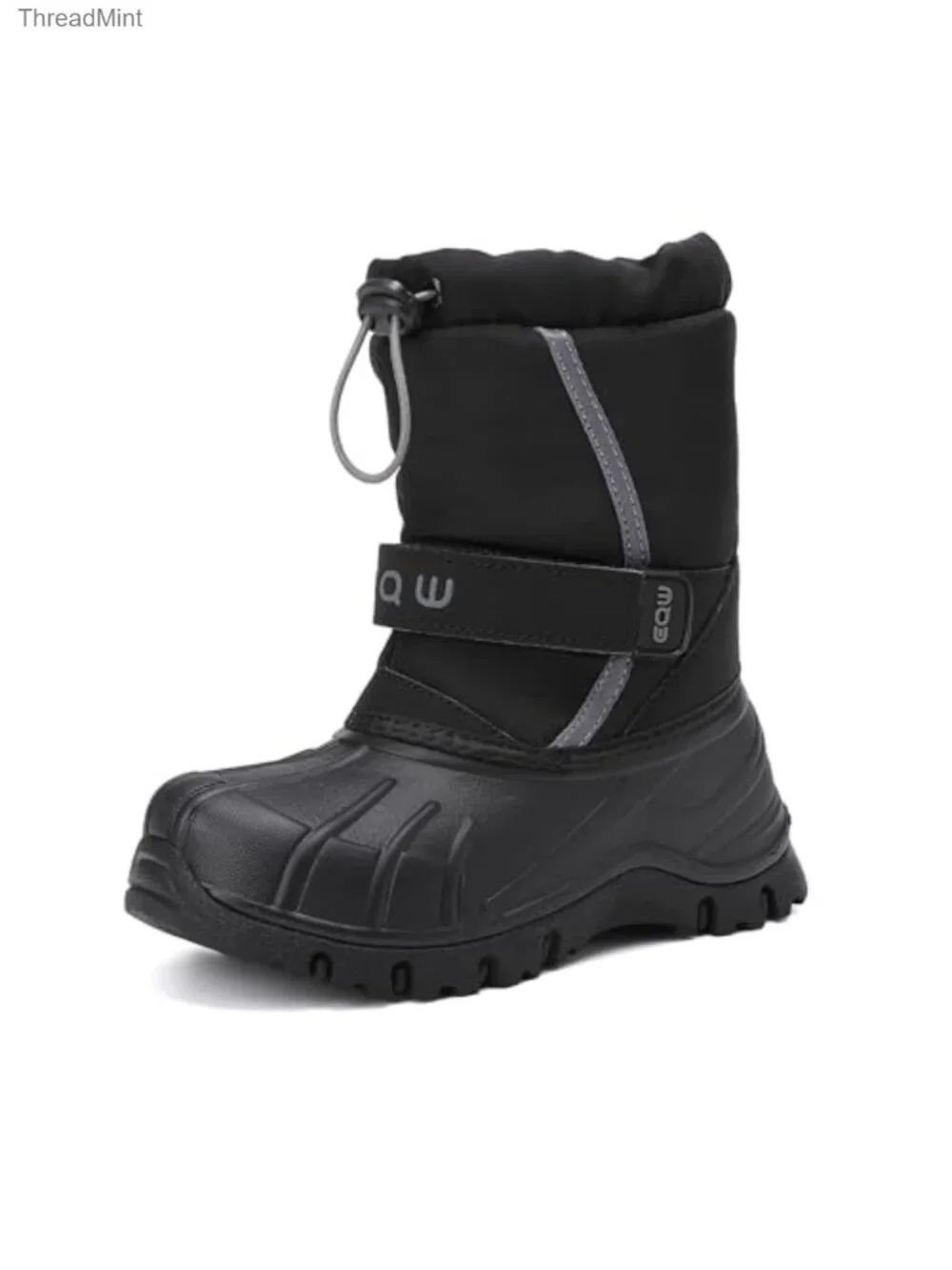 Kids Snow Boots Waterproof 300g Insulation Fur Lined Boys Girls Winter